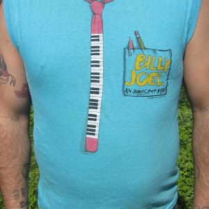 Vintage 1983 Billy Joel "An Innocent Man" sleeveless T-shirt