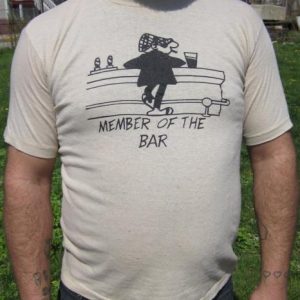 Vintage "Member of the Bar" @ The Retreat Denver, CO T-shirt