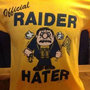 Vintage Official Raider Hater