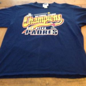 Vintage 1998 San Diego Padres NL Champs Swinging Friar