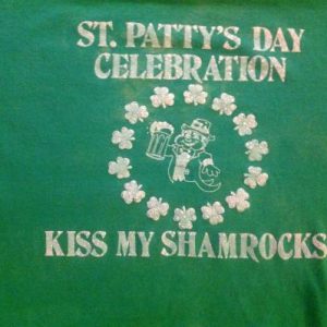 Vintage Kiss My Shamrocks T-Shirt