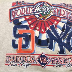 1998 World Series T-Shirt Yankees vs Padres