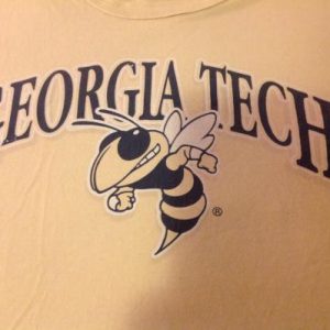 Vintage Russell Athletic Georgia Tech Yellowjacket T Shirt