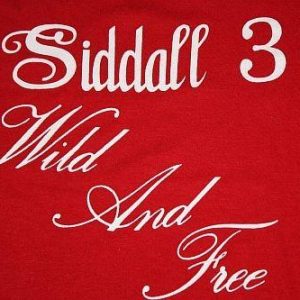 S / M * Vintage 80s SIDALL 3 Wild And Free t-shirt * RANDOM