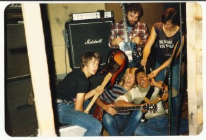 Electric Funeral Band, 2nd line-up Rene, Dirk, Hans, Andreas, Klaas