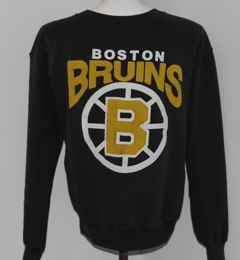 Vintage 1980's BOSTON BRUINS Sweatshirt NHL Hockey 80s