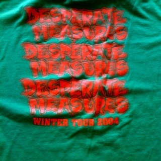 Vintage Desperate Measures shirts tee Vintage Desperate Measures shirts tee