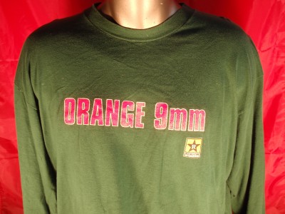 Vintage Orange 9mm Revelation long sleeve tee