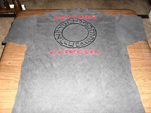 Vintage Bloodlet black on black shirt tee Vintage Bloodlet black on black shirt tee