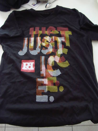 Vintage Justice test shirts tee