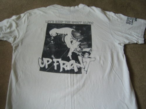 Vintage Up Front Spirit Tour 1986 shirt tee