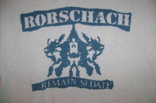 Vintage Ending soon Rorschach Remain Sedate shirt tee