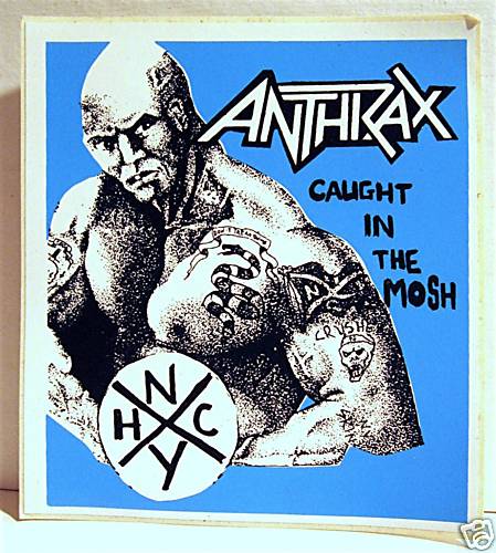 Vintage Anthrax: Mega City One Hardcore. tee