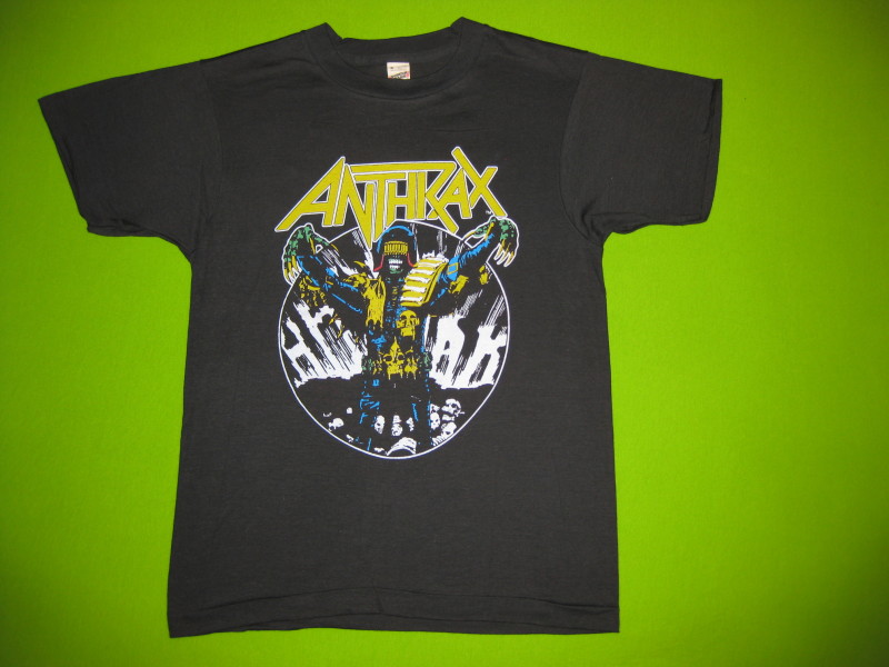 Vintage Anthrax: Mega City One Hardcore. tee