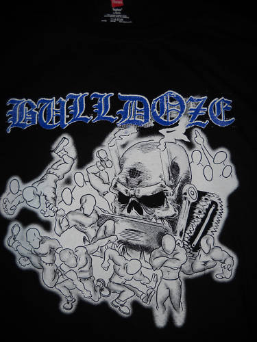 Vintage THIS IS HARDCORE: Bulldoze. tee