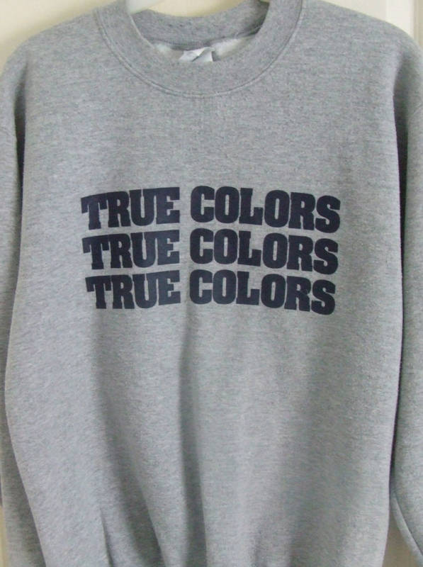 Vintage True Colors sweatshirts tee