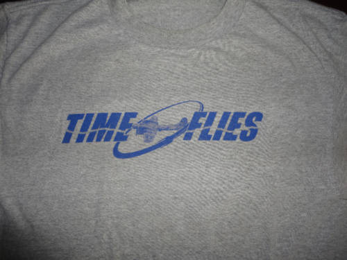 Vintage Time Flies shirt tee