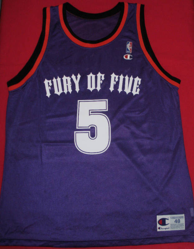 Vintage Fury Of Five jersey tee