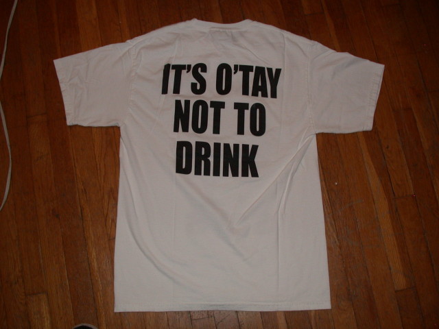 Vintage WTF It’s O’tay Not To Drink BIN tee