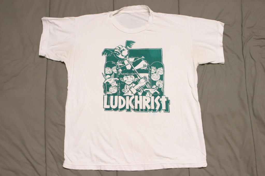 Vintage Ludichrist shirts tee