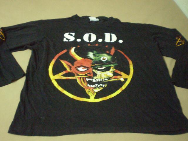 Vintage S.O.D. long sleeve tee