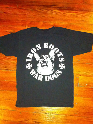 Vintage Iron Boots. tee