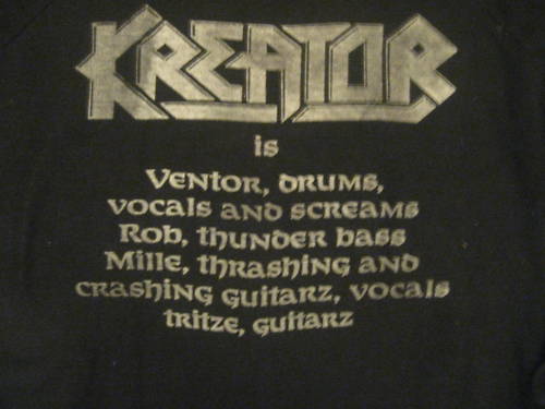 Vintage Kreator/Voivod. tee