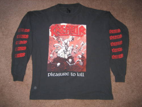 Vintage Kreator/Voivod. tee