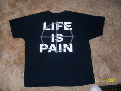 Vintage Life Is Pain III. tee