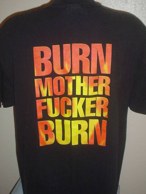 Vintage Burn MFer Burn. tee