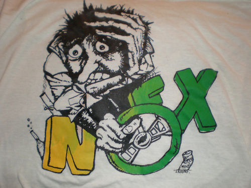 Vintage No Fn Straight Edge. tee