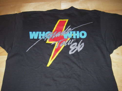 Vintage Who Made Who? tee