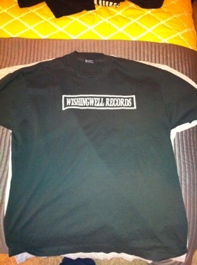 Vintage Wishingwell Records shirt tee Vintage Wishingwell Records shirt tee