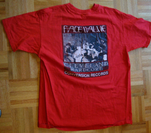 Vintage Face Value Conversion Records shirt tee Vintage Face Value Conversion Records shirt tee