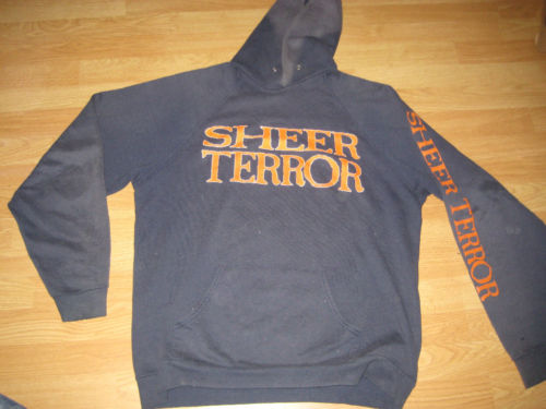 Vintage Sheer Terror 1993 Tour hoody tee