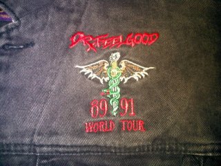 Vintage Motley Crue jean jacket tee Vintage Motley Crue jean jacket tee