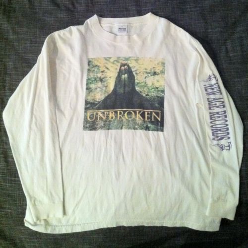 Vintage BIN Unbroken New Age Records long sleeve tee