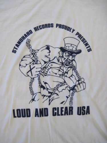 Vintage Loud And Clear USA! tee