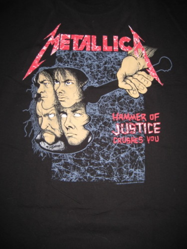 Vintage Metallica. Monday. Metal. Midgets. tee