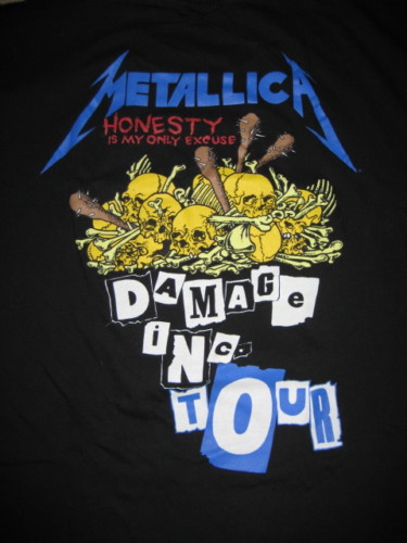 Vintage Metallica. Monday. Metal. Midgets. tee