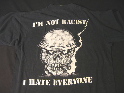 Vintage I Hate Everyone. tee