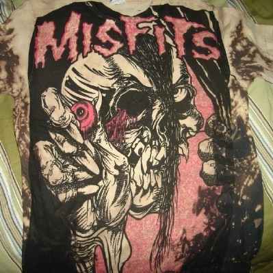 Vintage Misfits shirt of a Pushead nature? tee