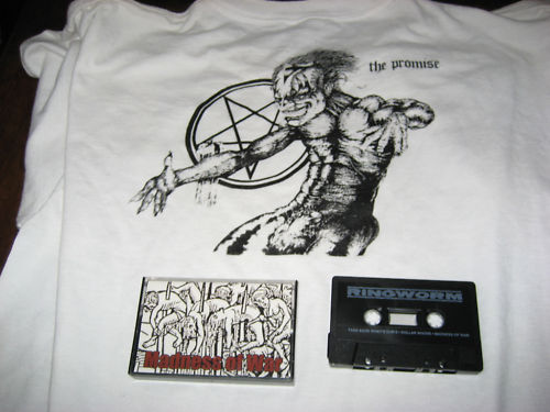 Vintage Ending soon: Ringworm demo and shirt combo tee