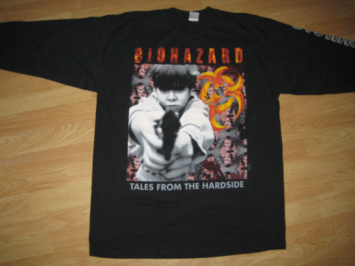 Vintage BIN Biohazard Tales From The Hardside long sleeve tee