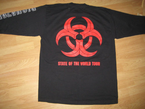 Vintage BIN Biohazard Tales From The Hardside long sleeve tee