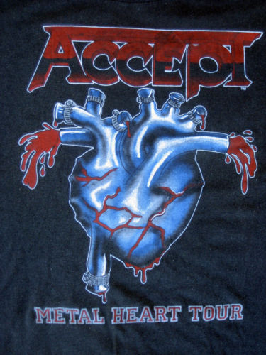 Vintage I *heart* Metal Monday. tee