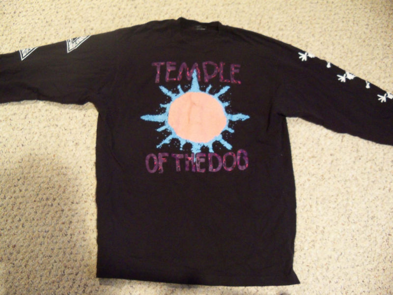 Vintage Temple of the Dog Rare Long Sleeve 4 Sided Shirt tee