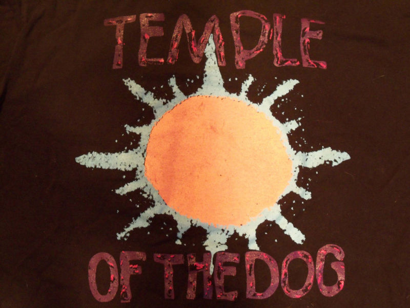 Vintage Temple of the Dog Rare Long Sleeve 4 Sided Shirt tee