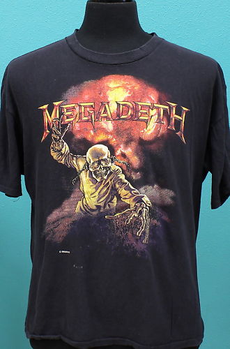 Vintage Megadeth For Metal Monday. tee