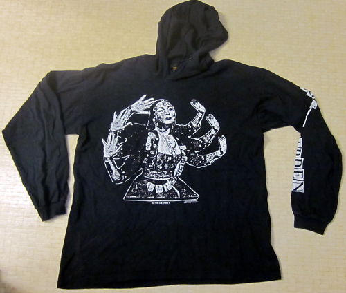 Vintage SOUNDGARDEN LS HOODED T SHIRT 1993 RARE tee